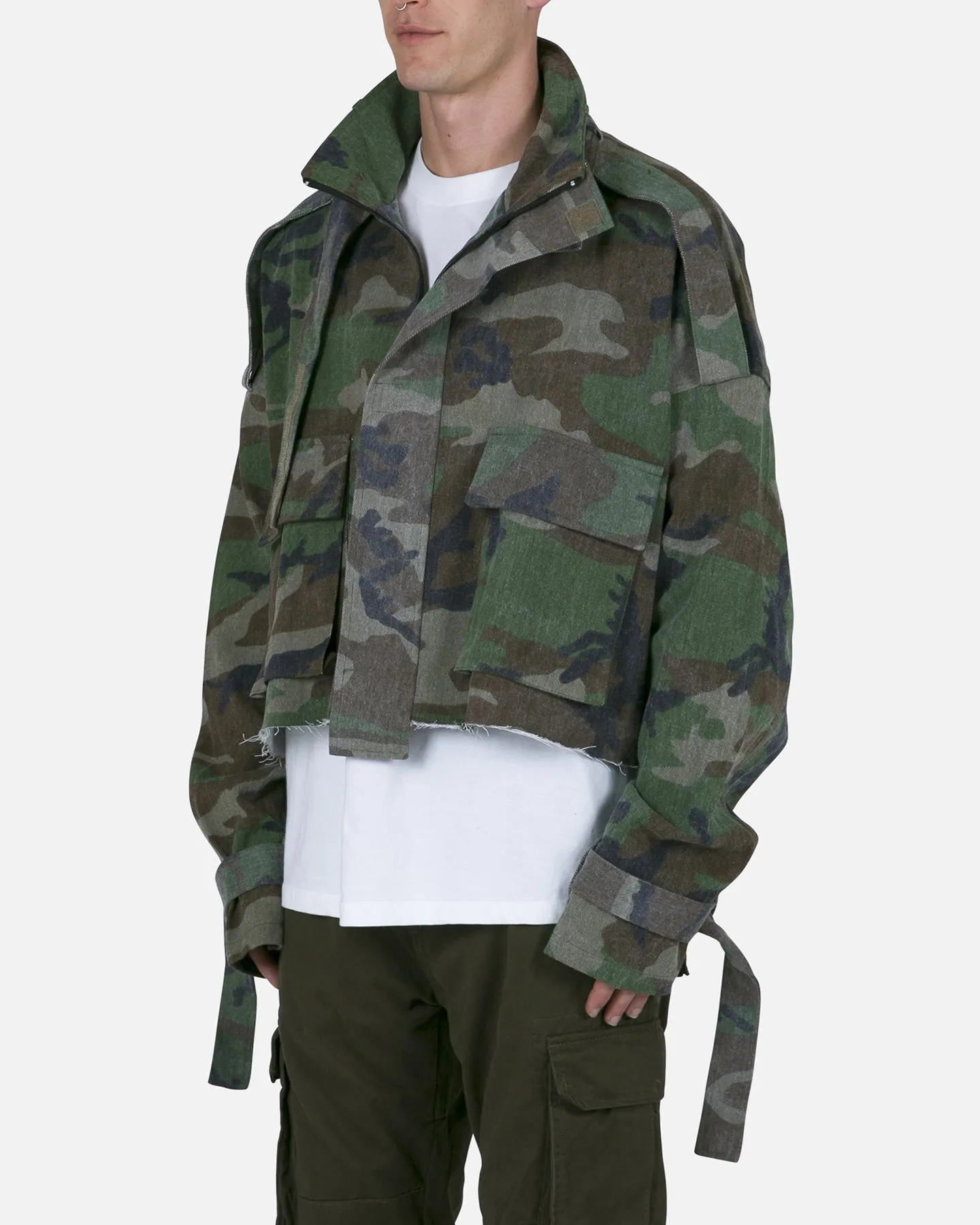 MNML Cropped M65 Jacket Camo