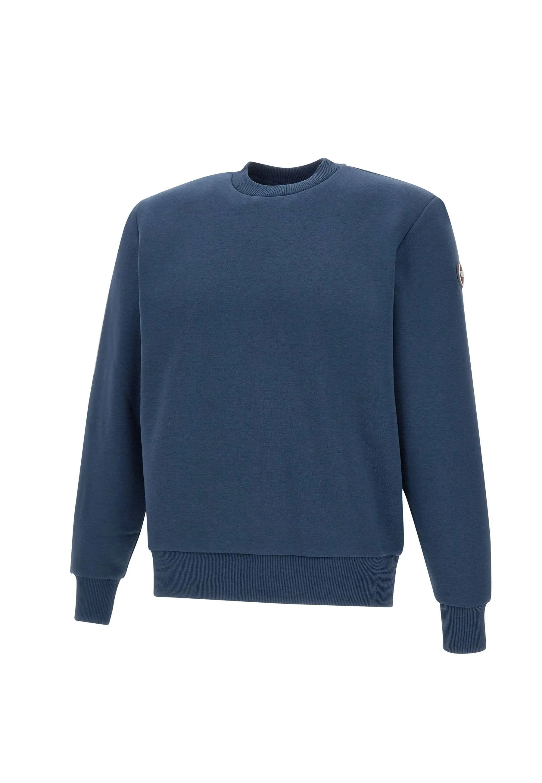 Modish Blue Cotton Sweatshirt for Men