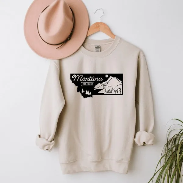 Montana Vintage Graphic Sweatshirt