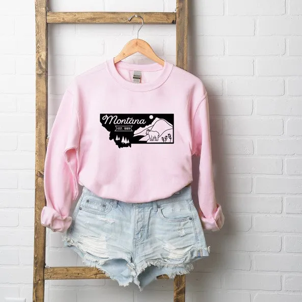 Montana Vintage Graphic Sweatshirt