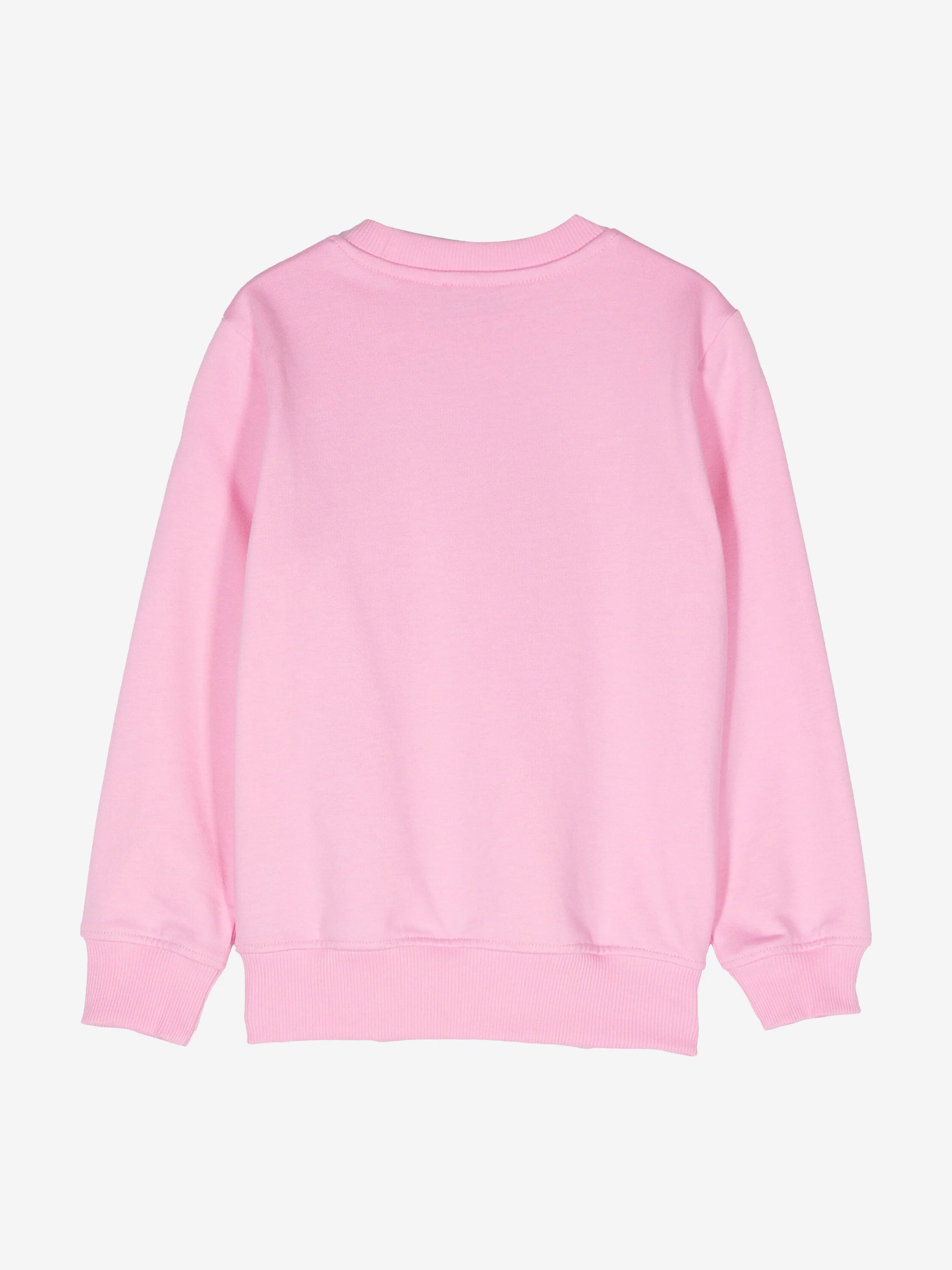 Moschino Girls Bear Logo Sweatshirt in Pink