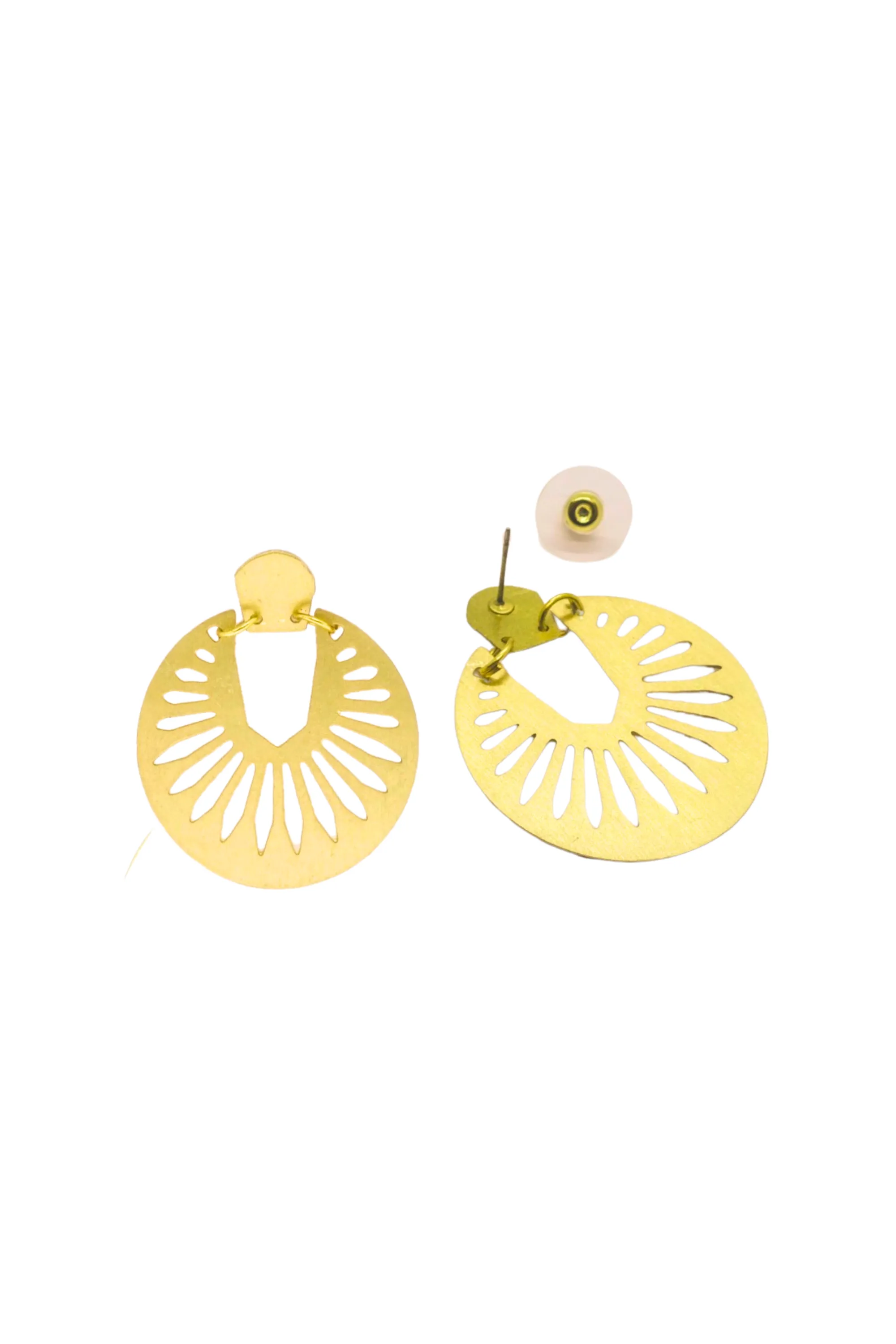 Naazia Earrings, gold - Wholesale