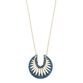 Naazia Necklace, blue