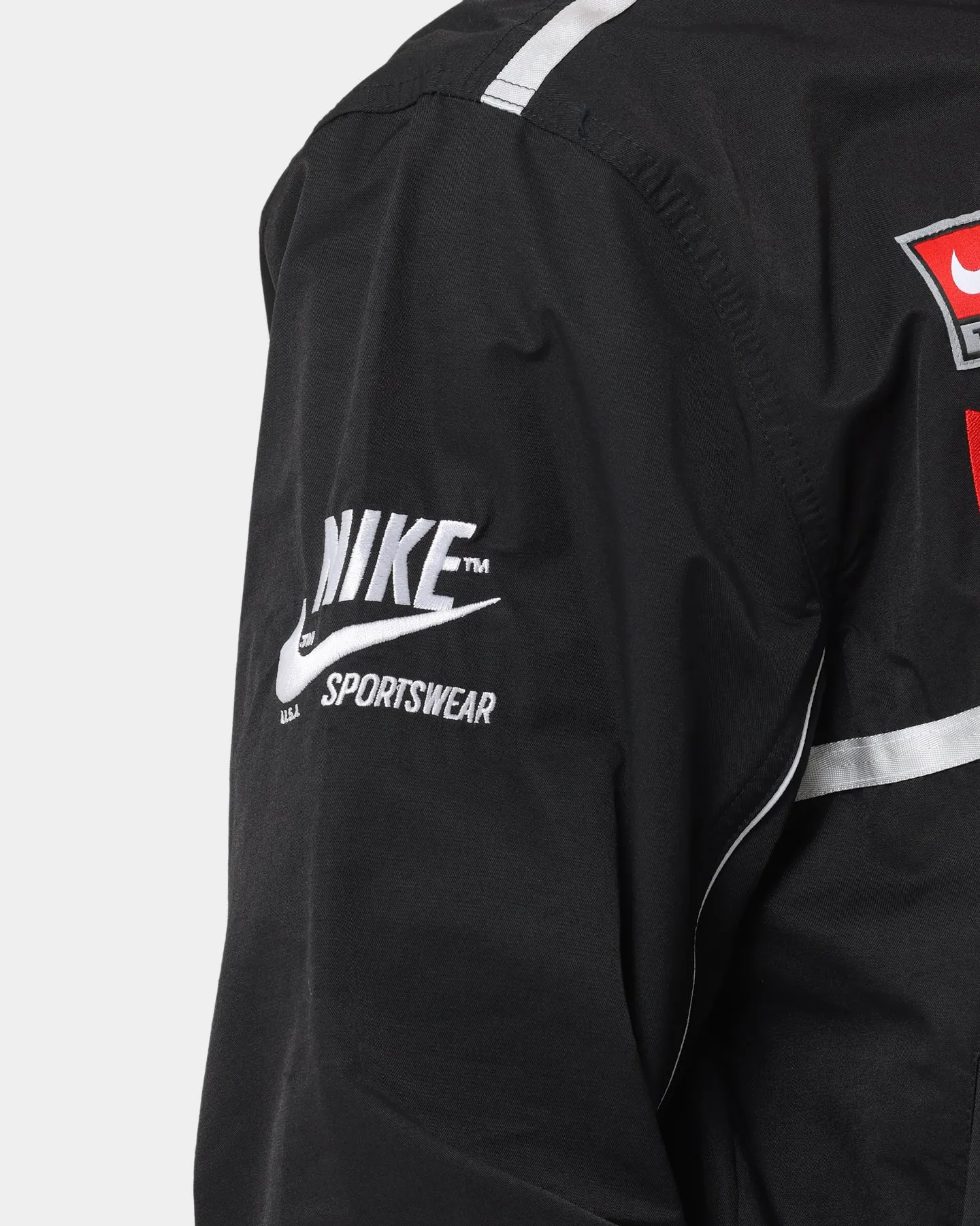 Nike Sportswear Mercato Woven Bomber Jacket Black/White/University Red