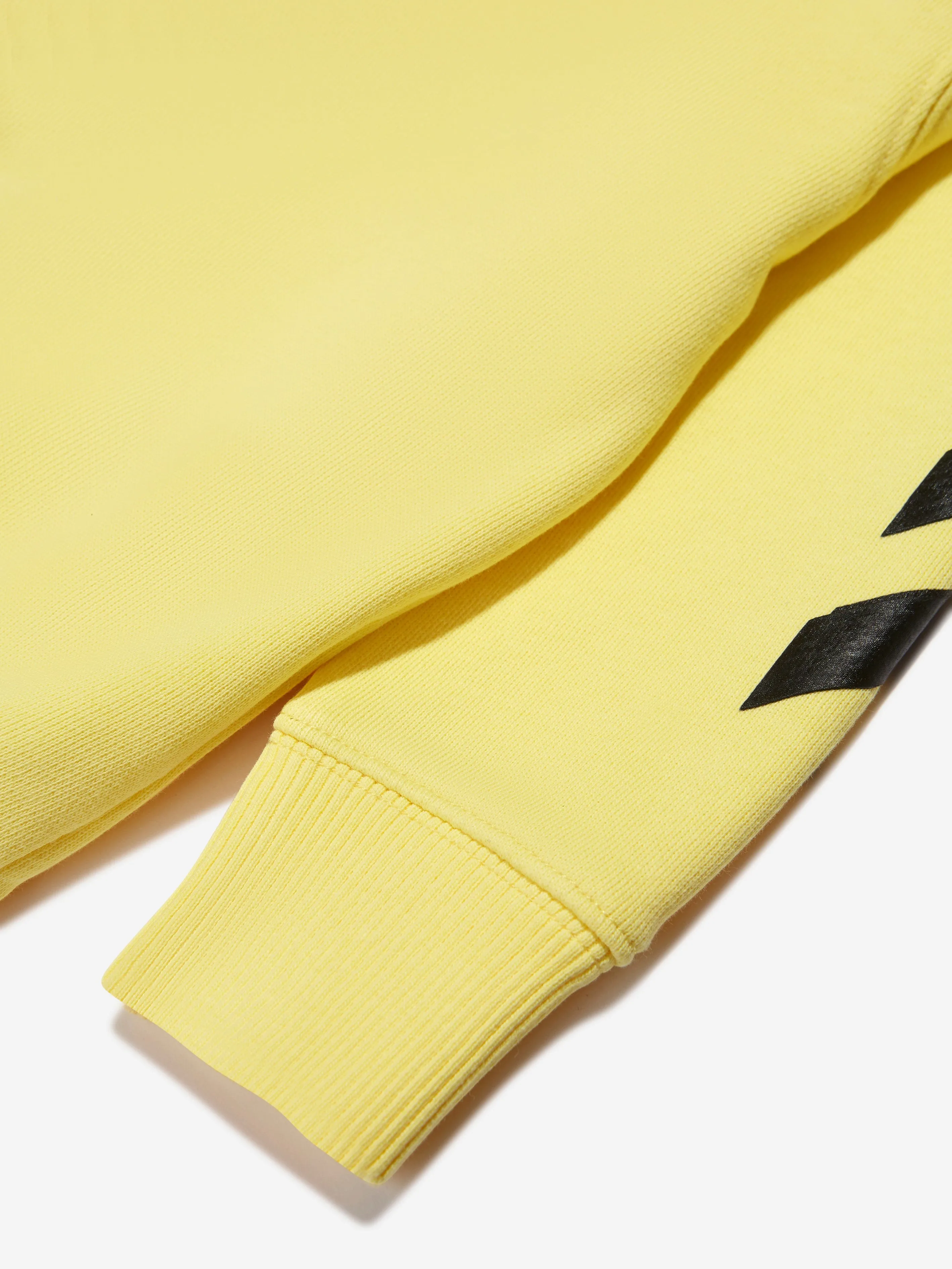 Off-White Boys Rubber Arrow Sweatshirt in Yellow