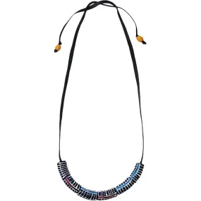 Okapi Necklace Black Global Mamas