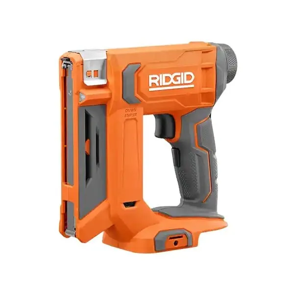 Open Box -  RIDGID 18V Cordless 3/8-inch Crown Stapler (Tool-Only)