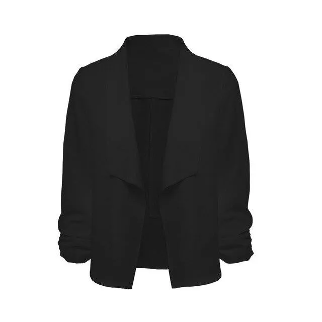 Open Front Short Cardigan Jacket