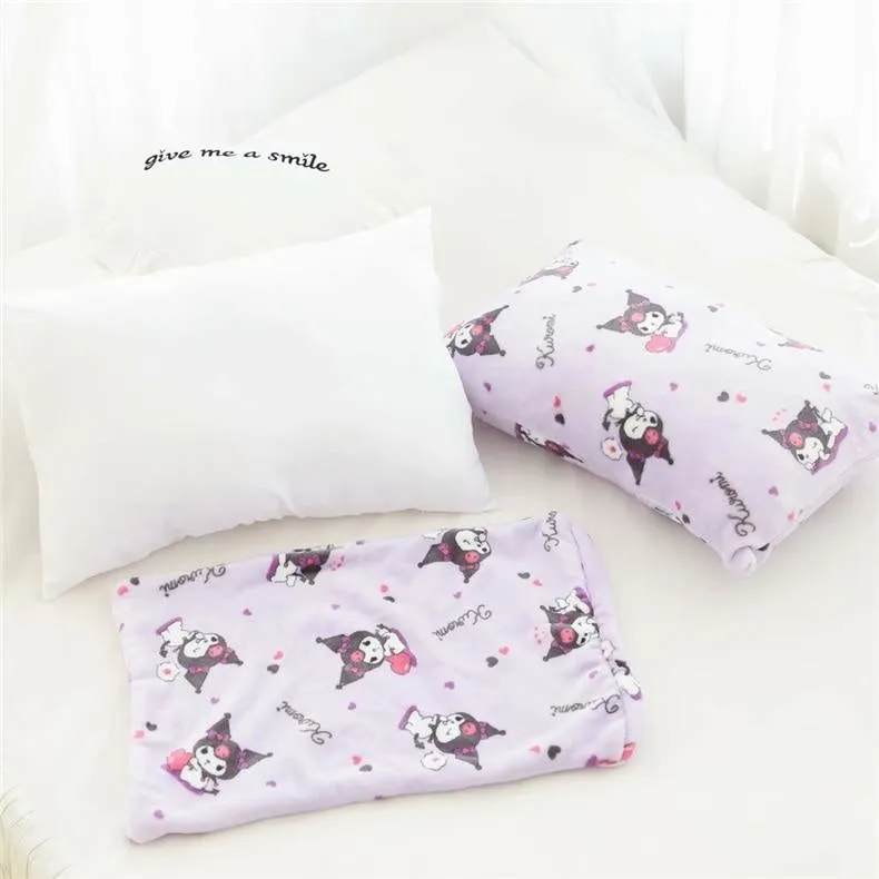 Pastel Goth Bunny Blanket Set