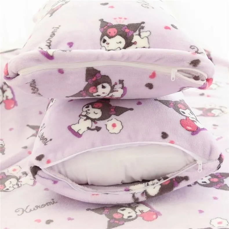 Pastel Goth Bunny Blanket Set