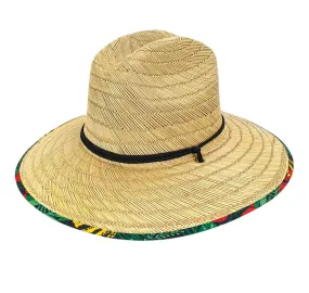 Peter Grimm Cheetah Love - Rye Straw Lifeguard Hat