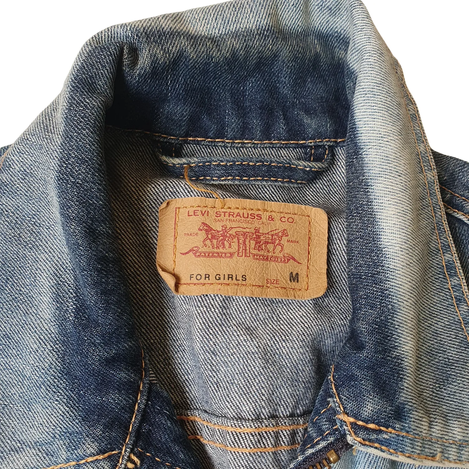 Preloved 'Levis' Sleevless Denim Jacket