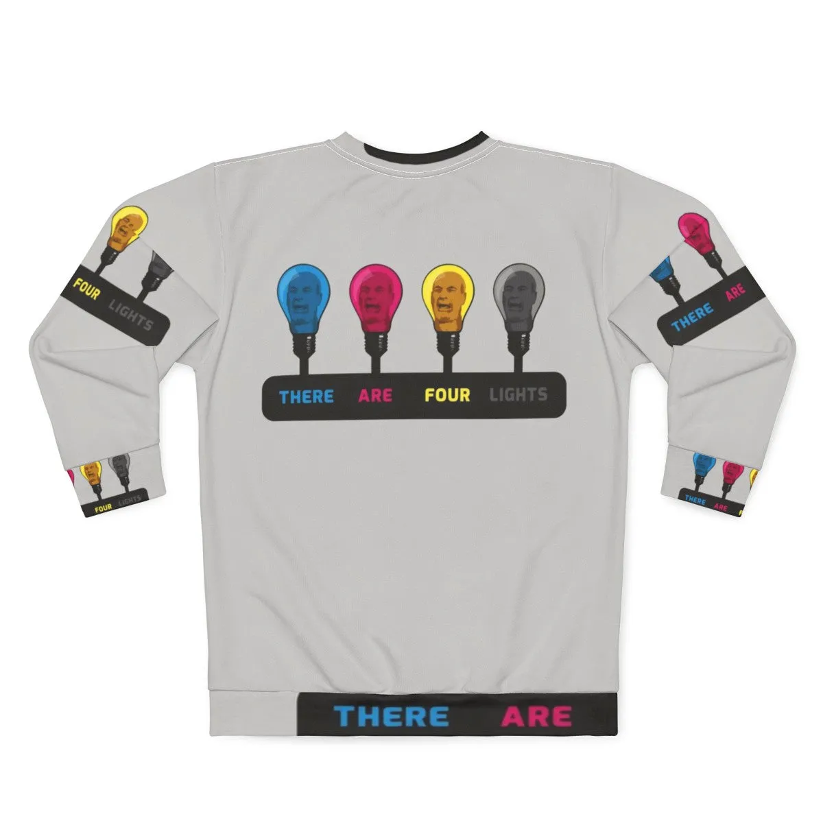 "There Are Four Lights" CMYK Star Trek Sweatshirt