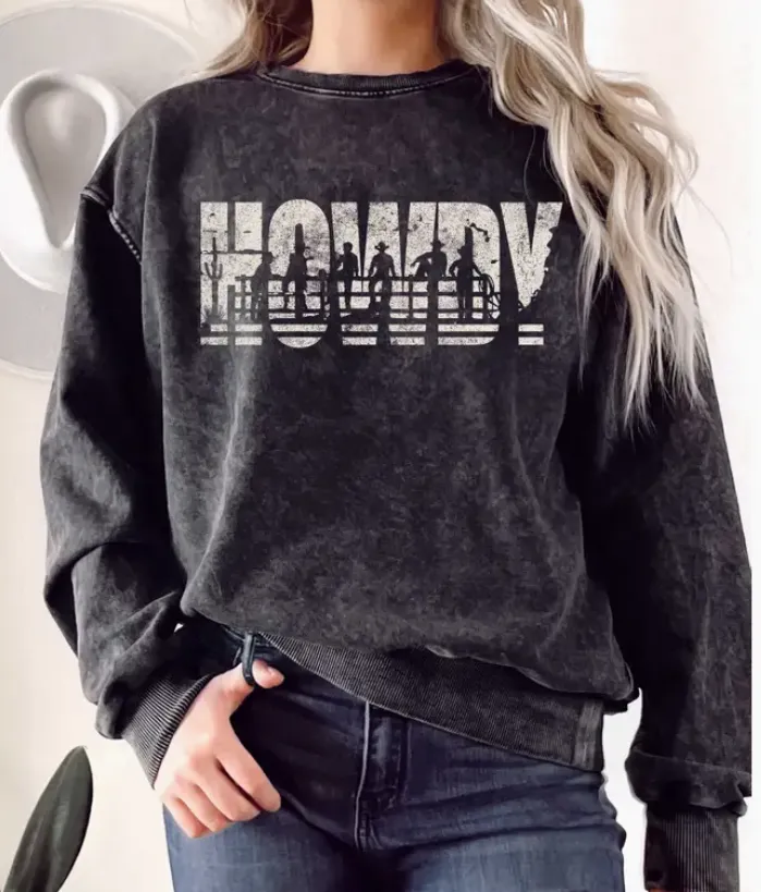 Reilly Howdy Mineral Crewneck