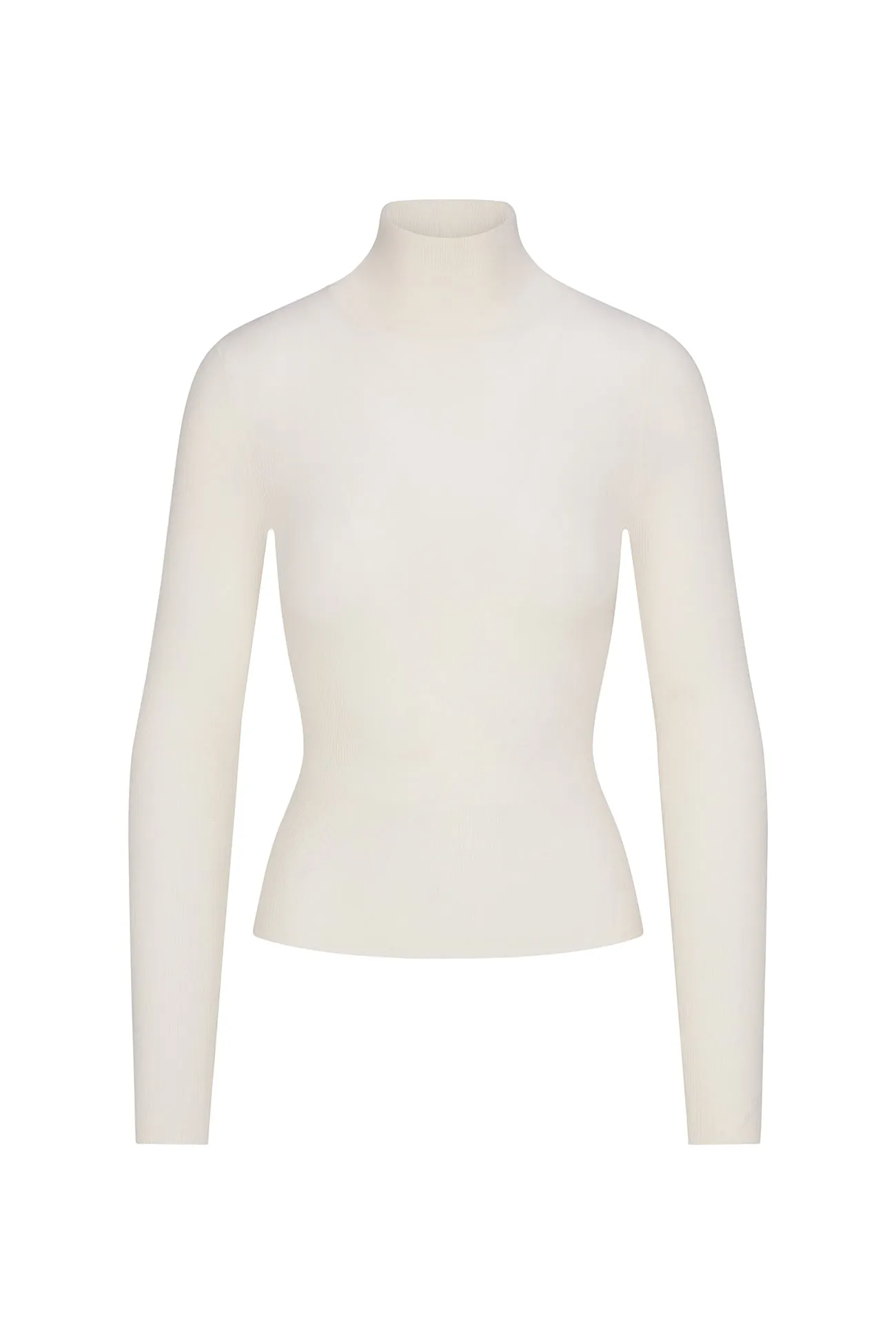 RUMER FITTED CASHMERE TURTLENECK