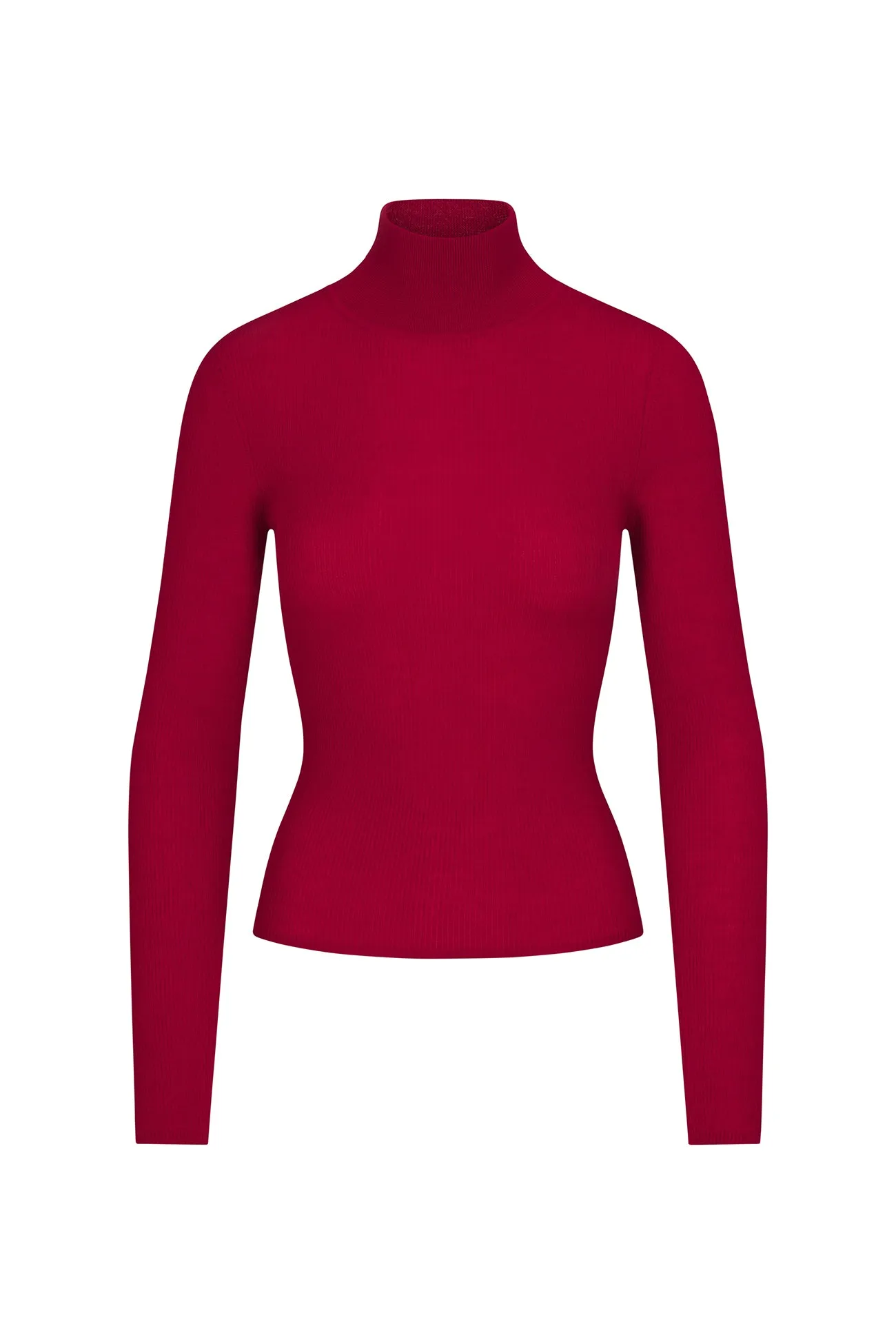 RUMER FITTED CASHMERE TURTLENECK