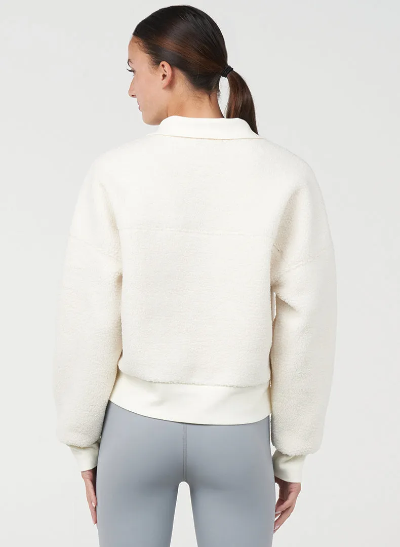 Sherpa Zipper Pullover