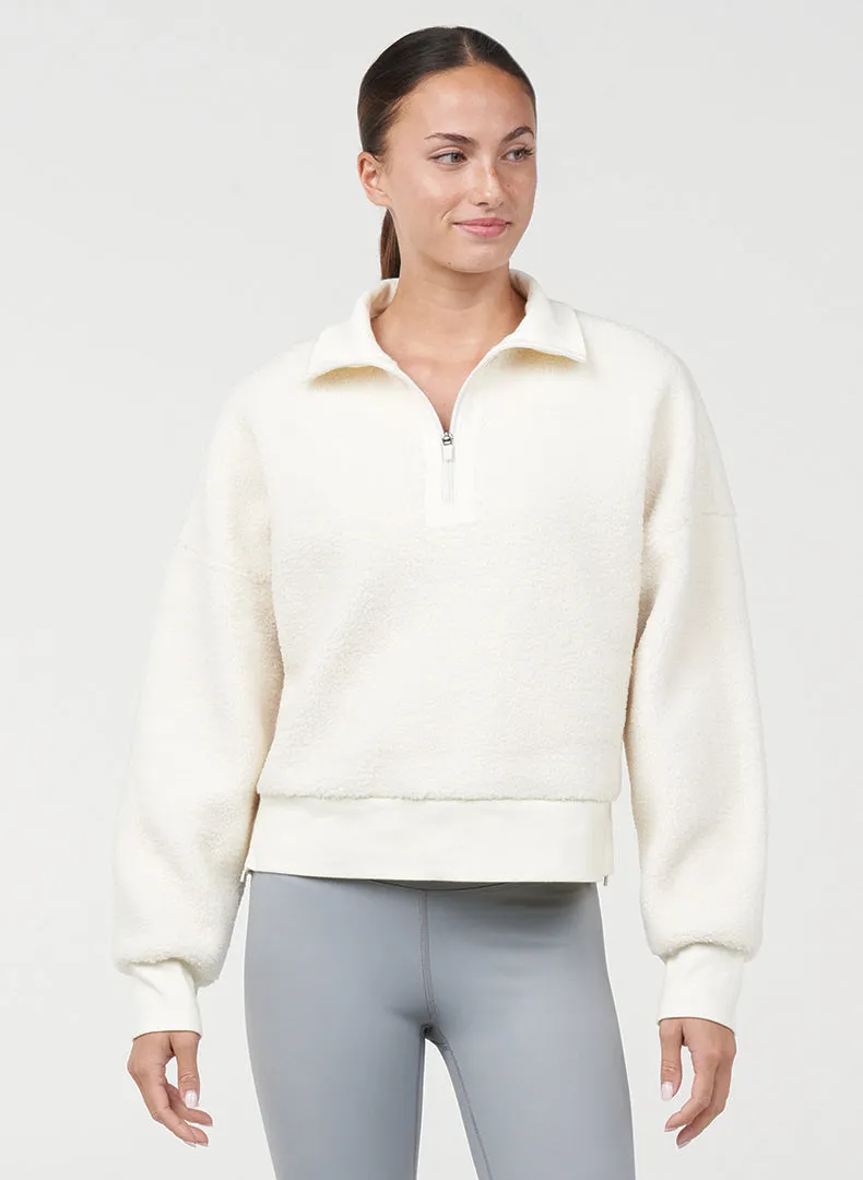 Sherpa Zipper Pullover