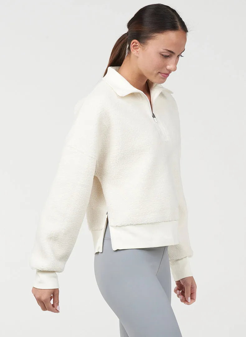 Sherpa Zipper Pullover