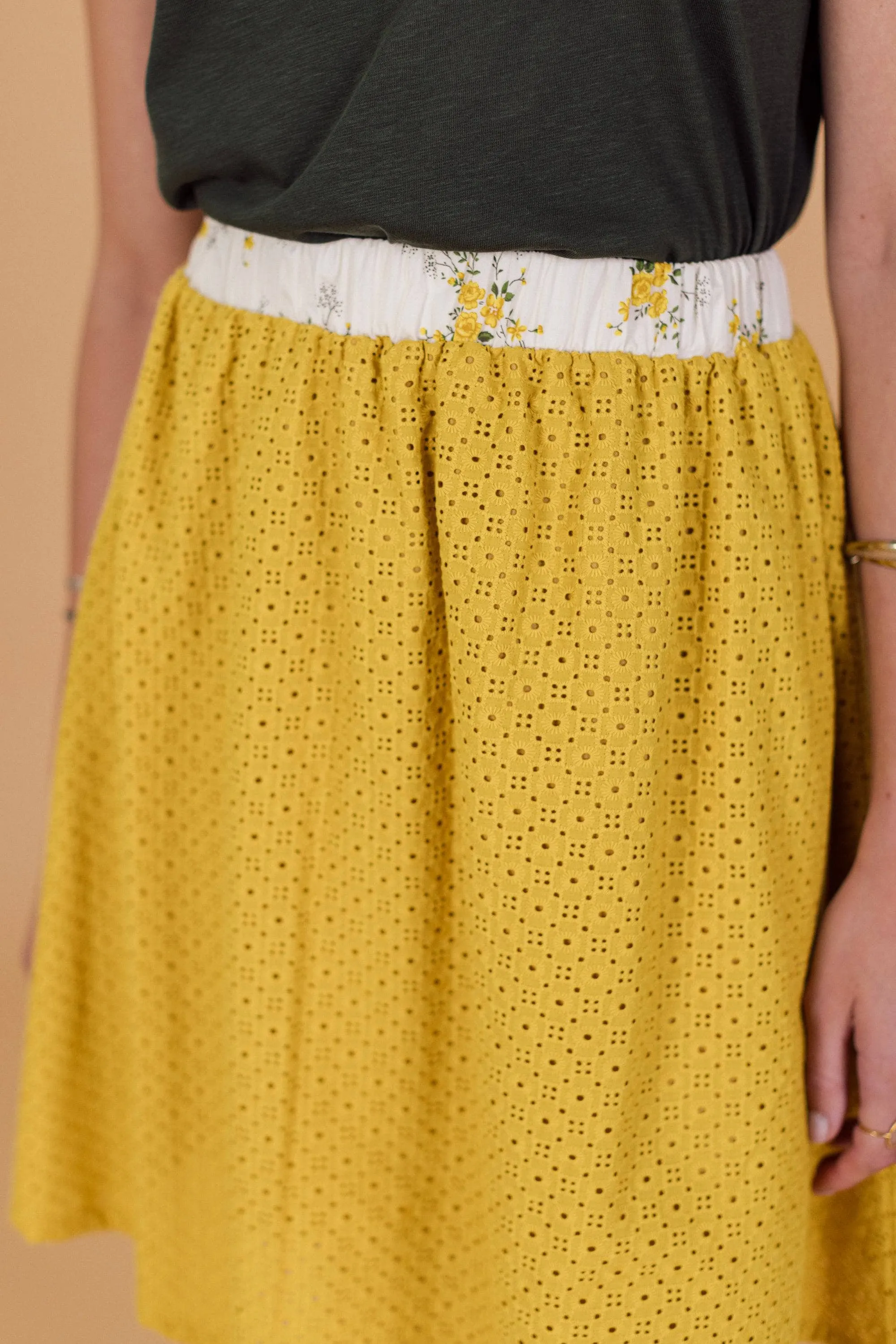 Skirt Daisy Mustard.