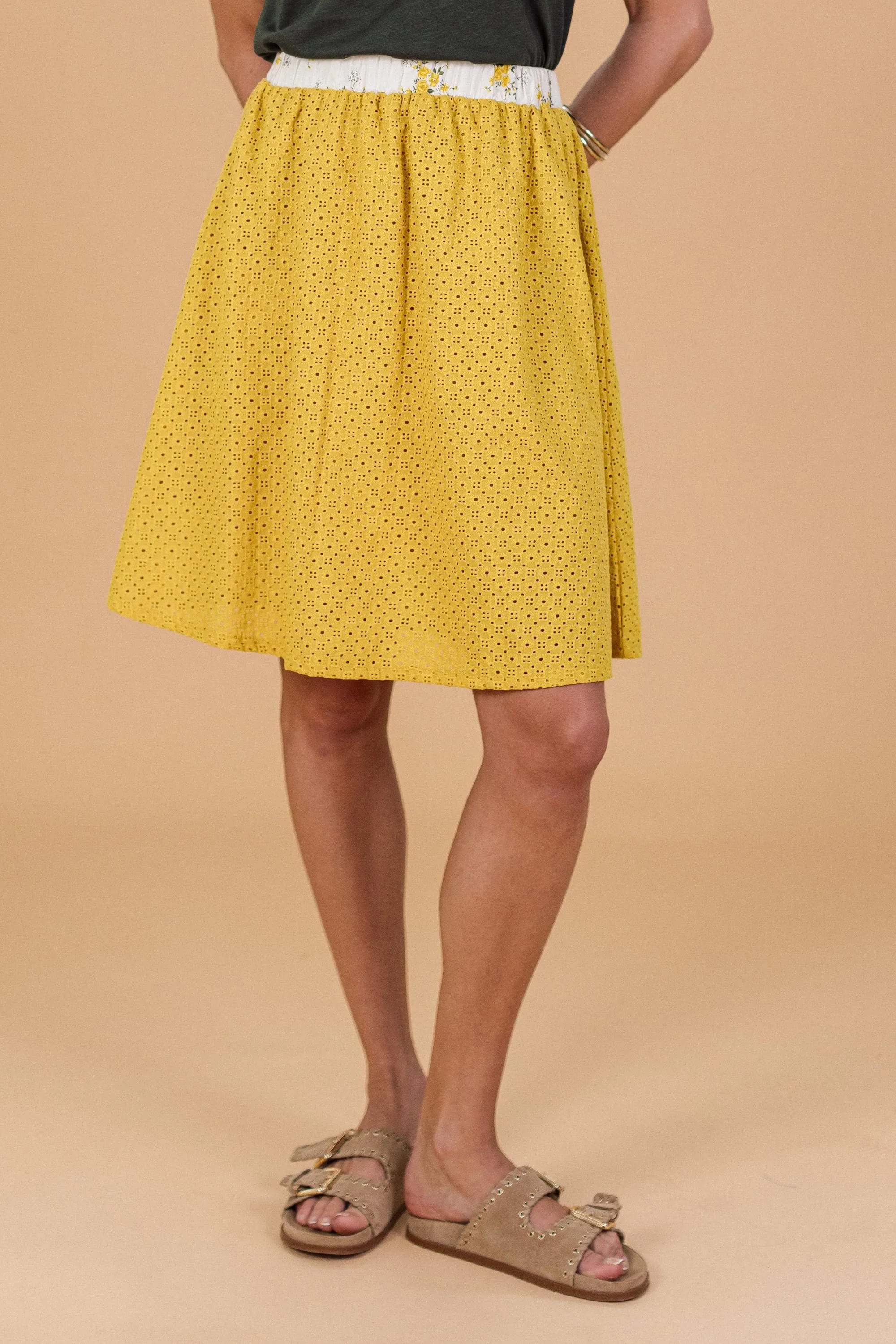 Skirt Daisy Mustard.