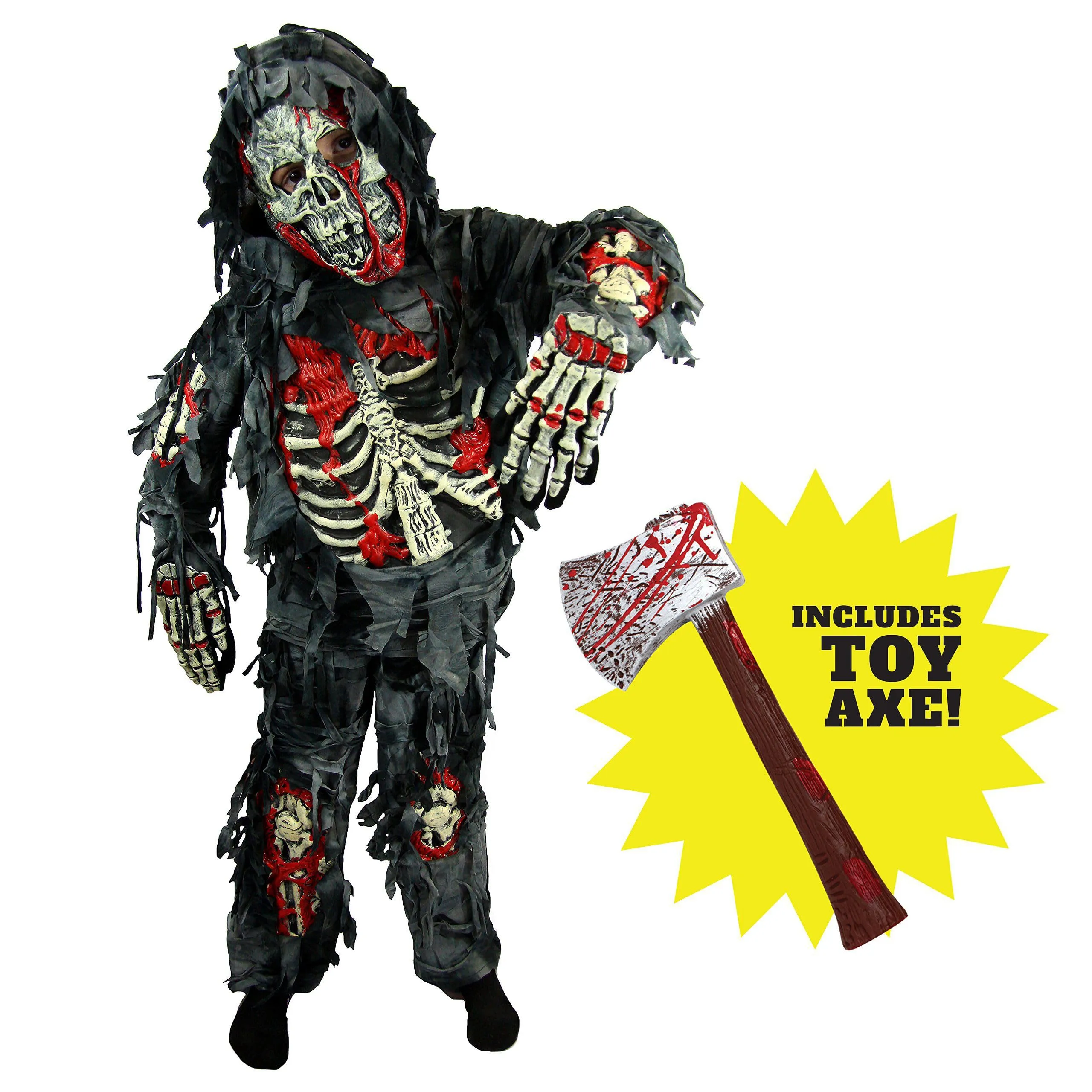 Spooktacular Creations Zombie Costume for Kids, Scary Halloween Costume for Boys, Monsters Costume for Halloween