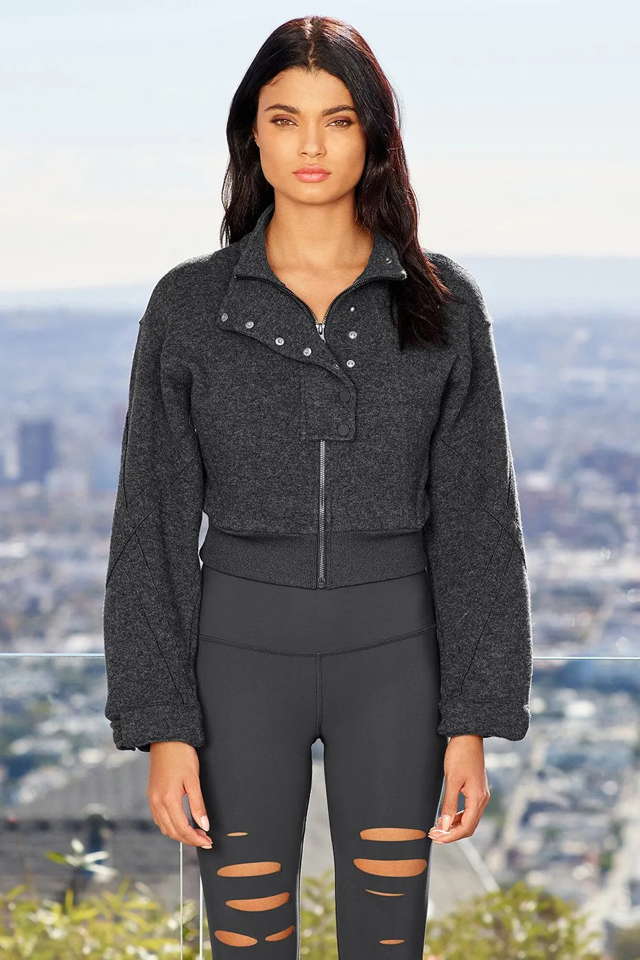 Strut Jacket - Anthracite Heather