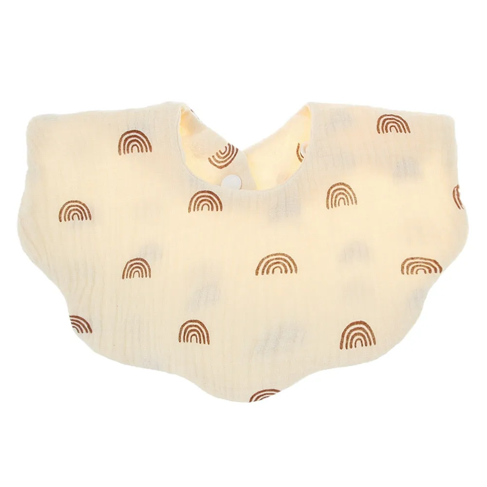 Stylish & Functional Soft Cotton Baby Bibs