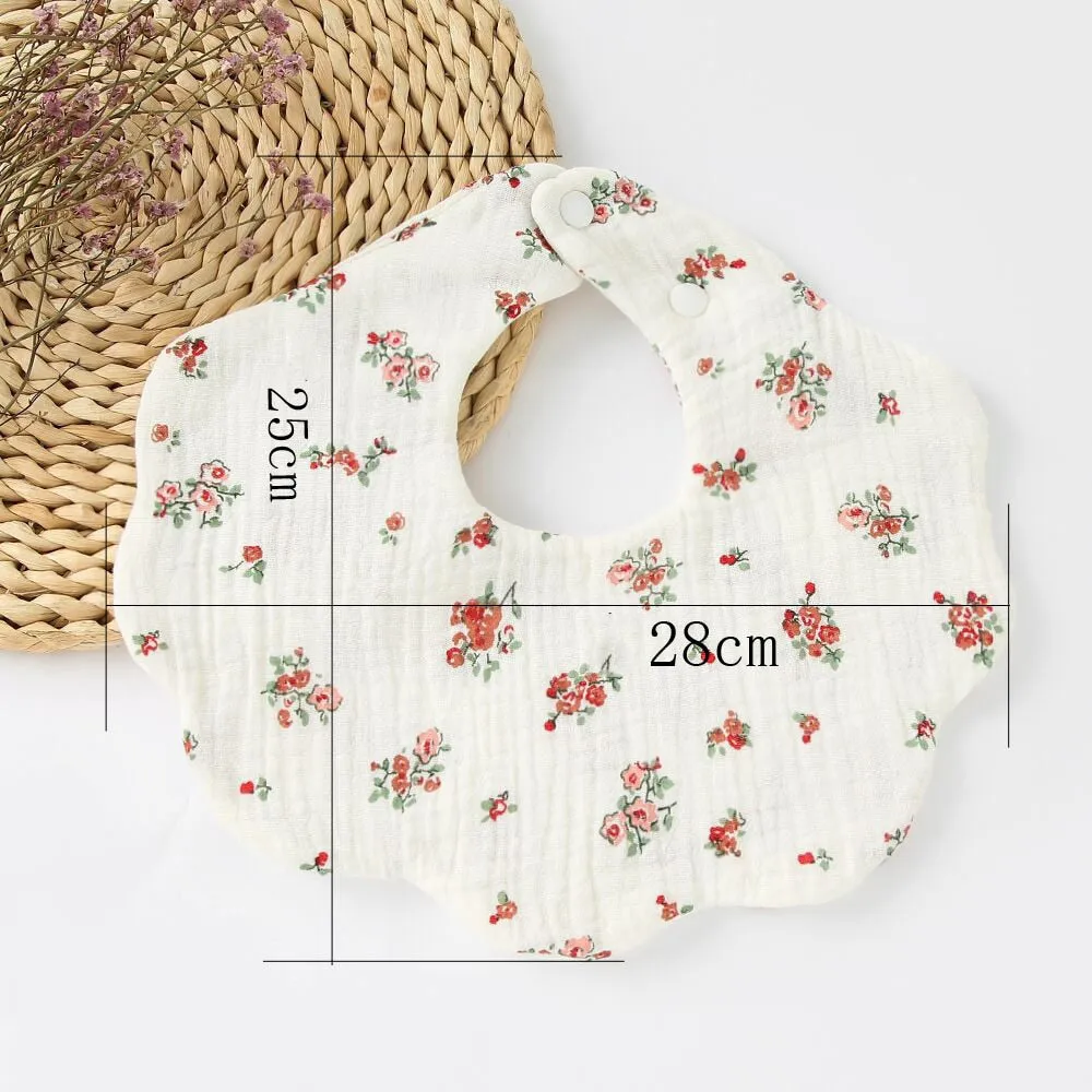 Stylish & Functional Soft Cotton Baby Bibs