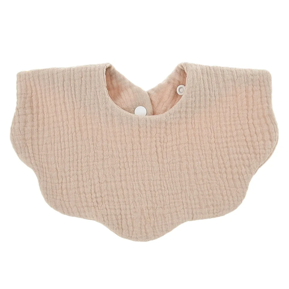 Stylish & Functional Soft Cotton Baby Bibs