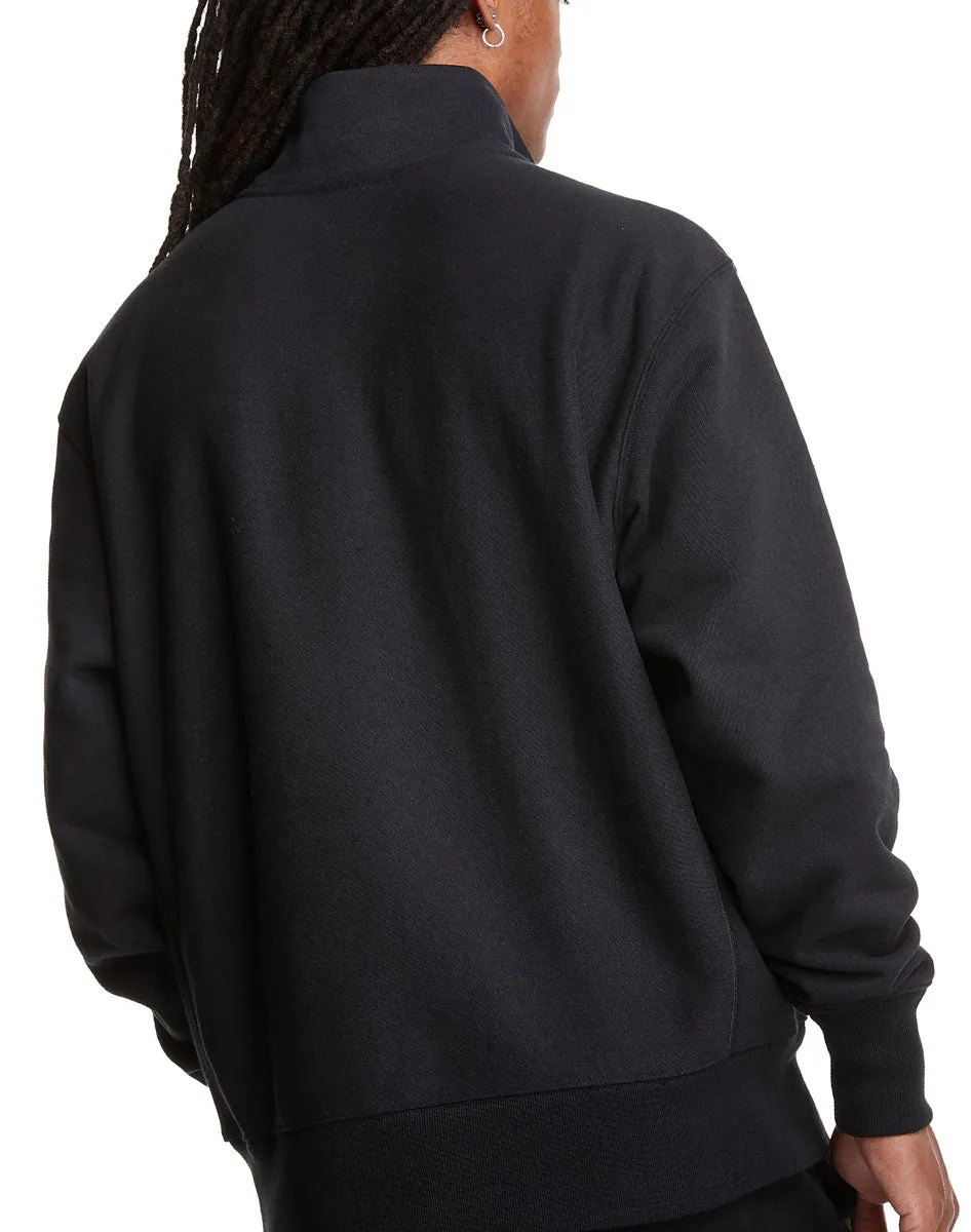 Sudadera Reverse Weave zipper 1/4