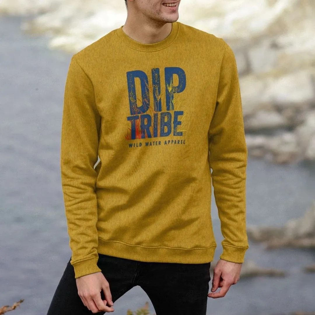 Sunset Reeds Recycled Organic Men's Sweatshirt