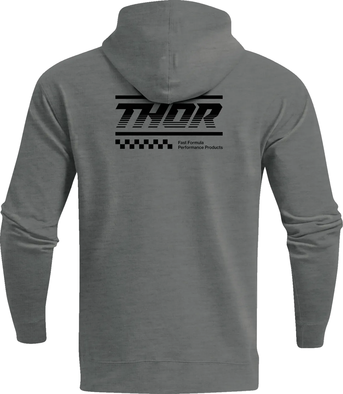 THOR Formula Zip-Up Fleece Sweatshirt - Heather Gunmetal - XL 3050-6666