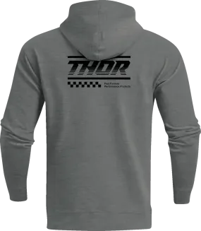 THOR Formula Zip-Up Fleece Sweatshirt - Heather Gunmetal - XL 3050-6666