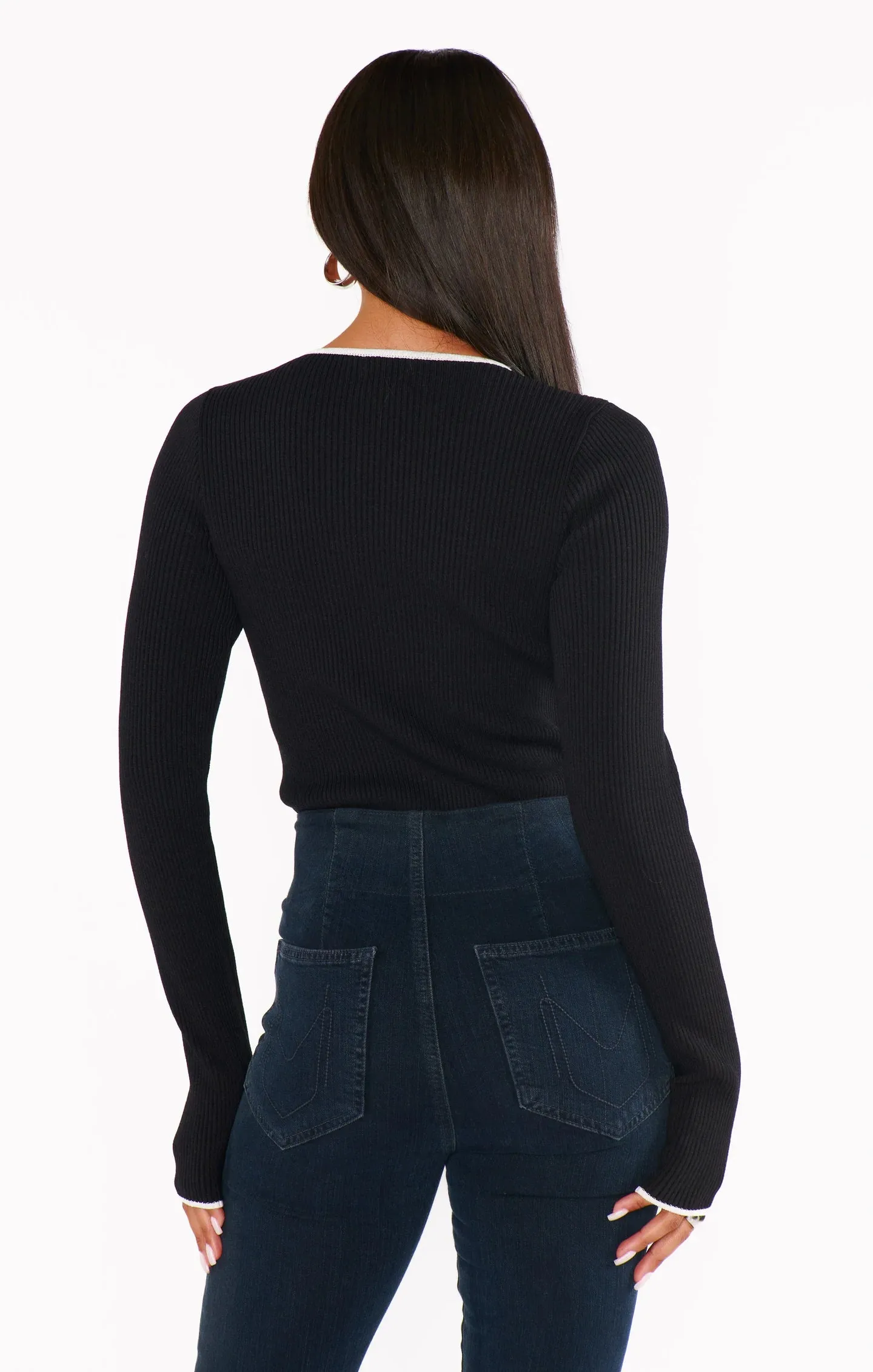 Tippi Top- Black Rib