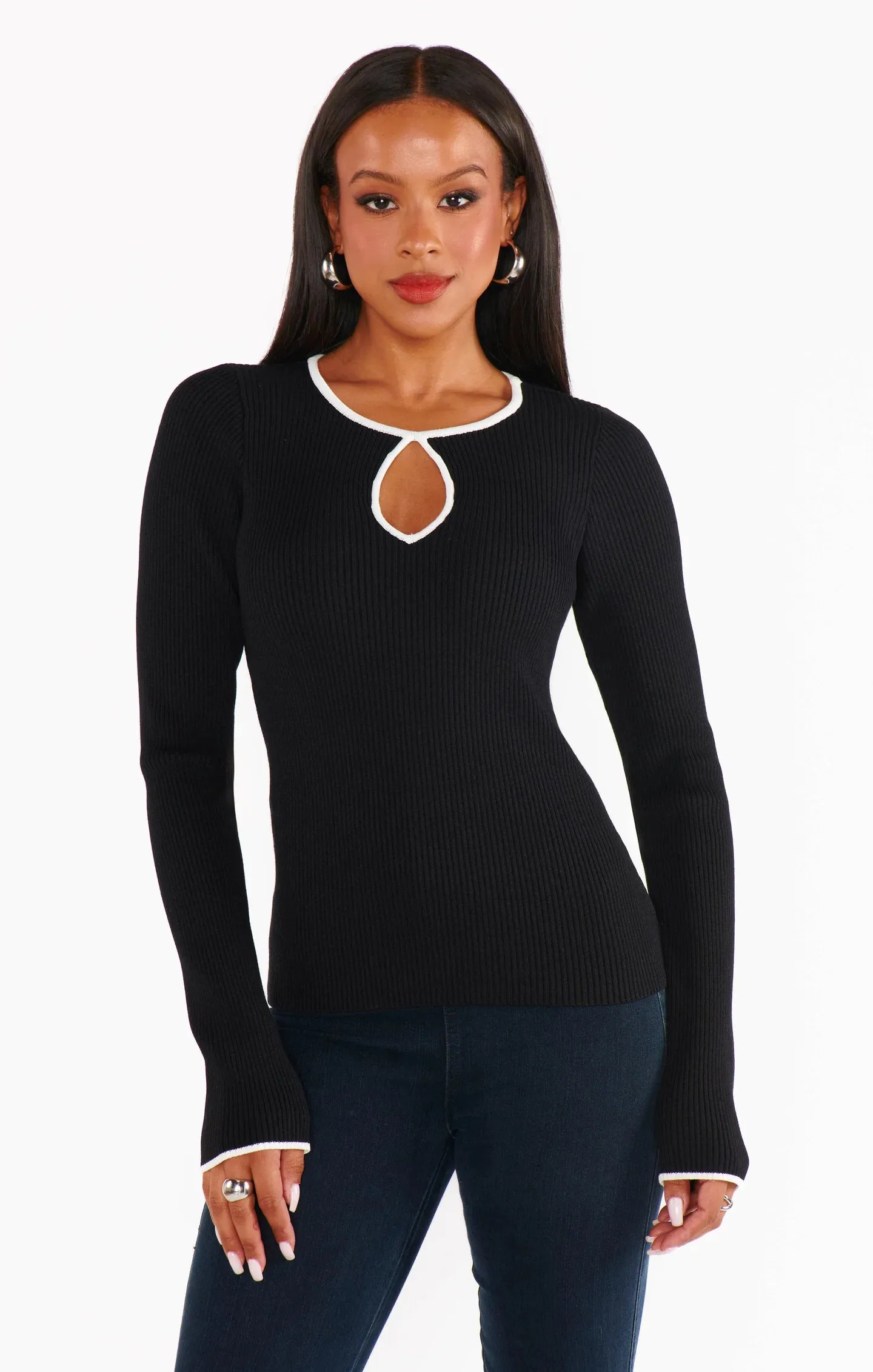 Tippi Top- Black Rib