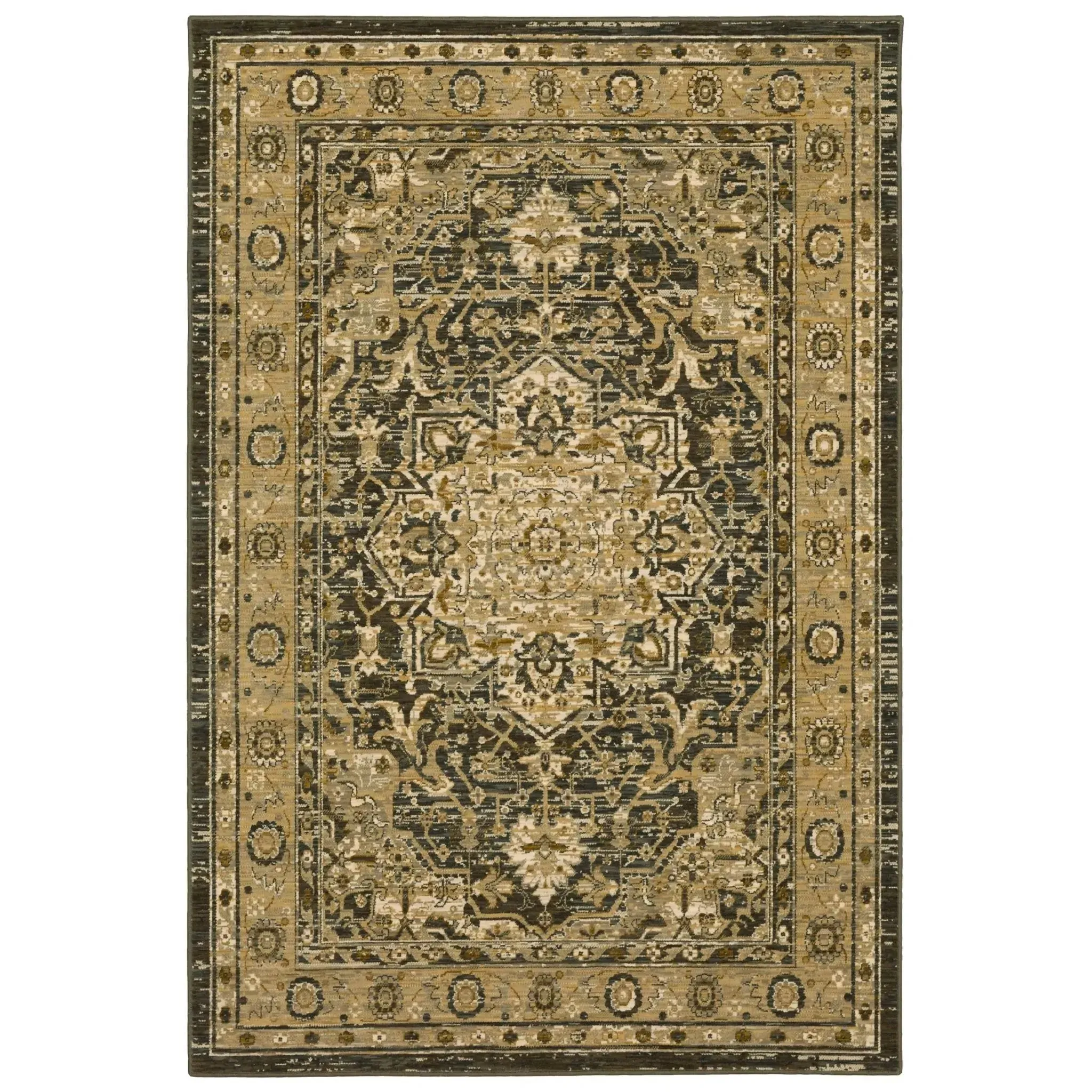 Titanium 39400 16002 Regency Charcoal Rug