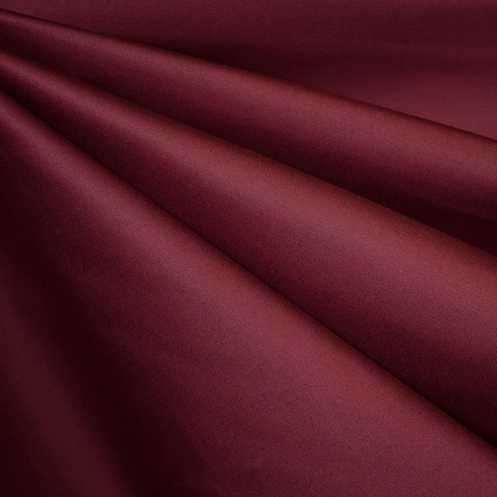 Ultra Fine Stretch Cotton Twill Cranberry