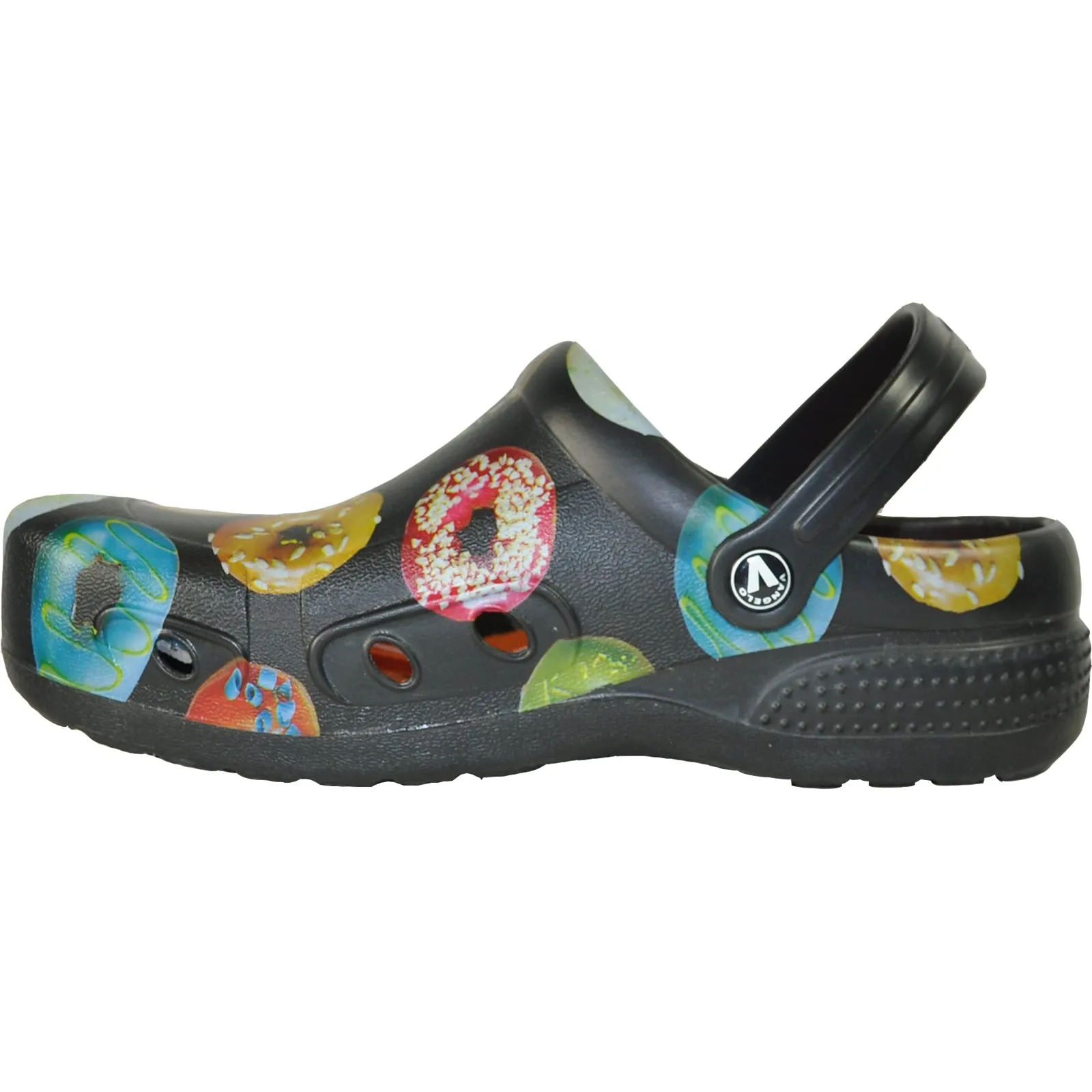 VANGELO Men Slip Resistant Clog RITZ Donuts