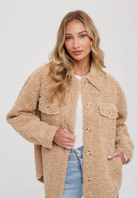 Veronica Boucle Woven Jacket