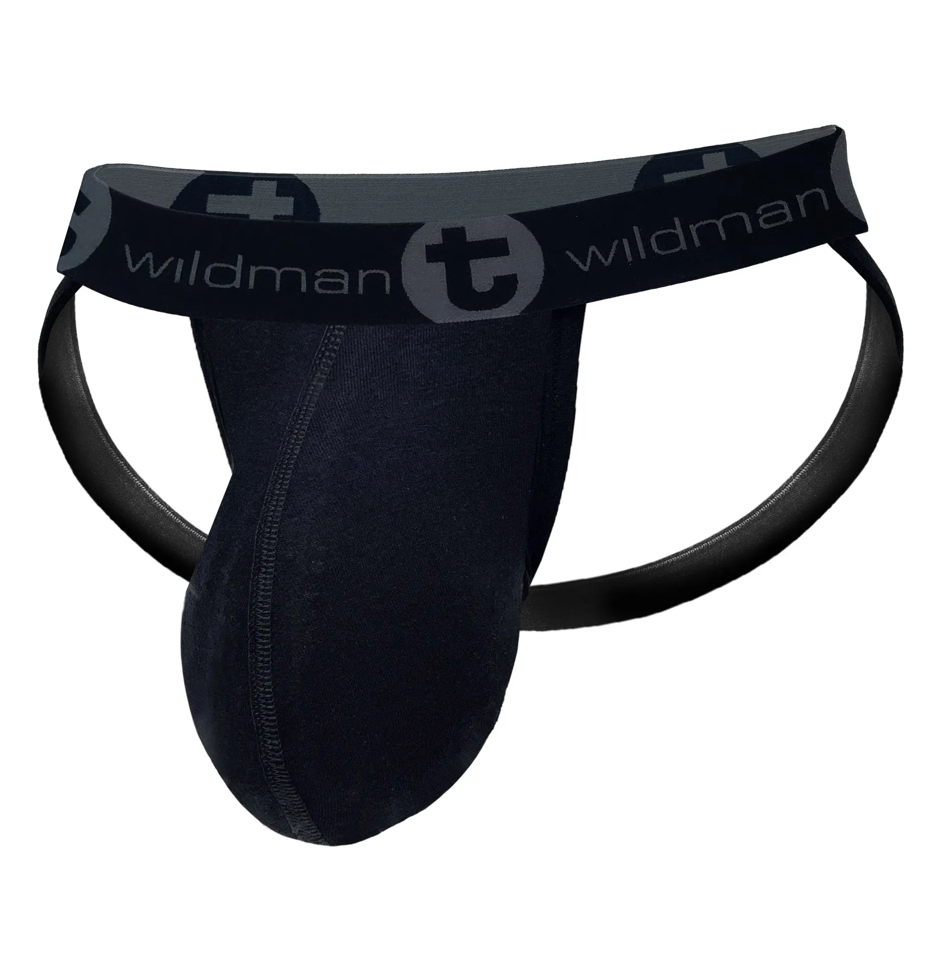 WildmanT Big Boy Pouch Jockstrap Black