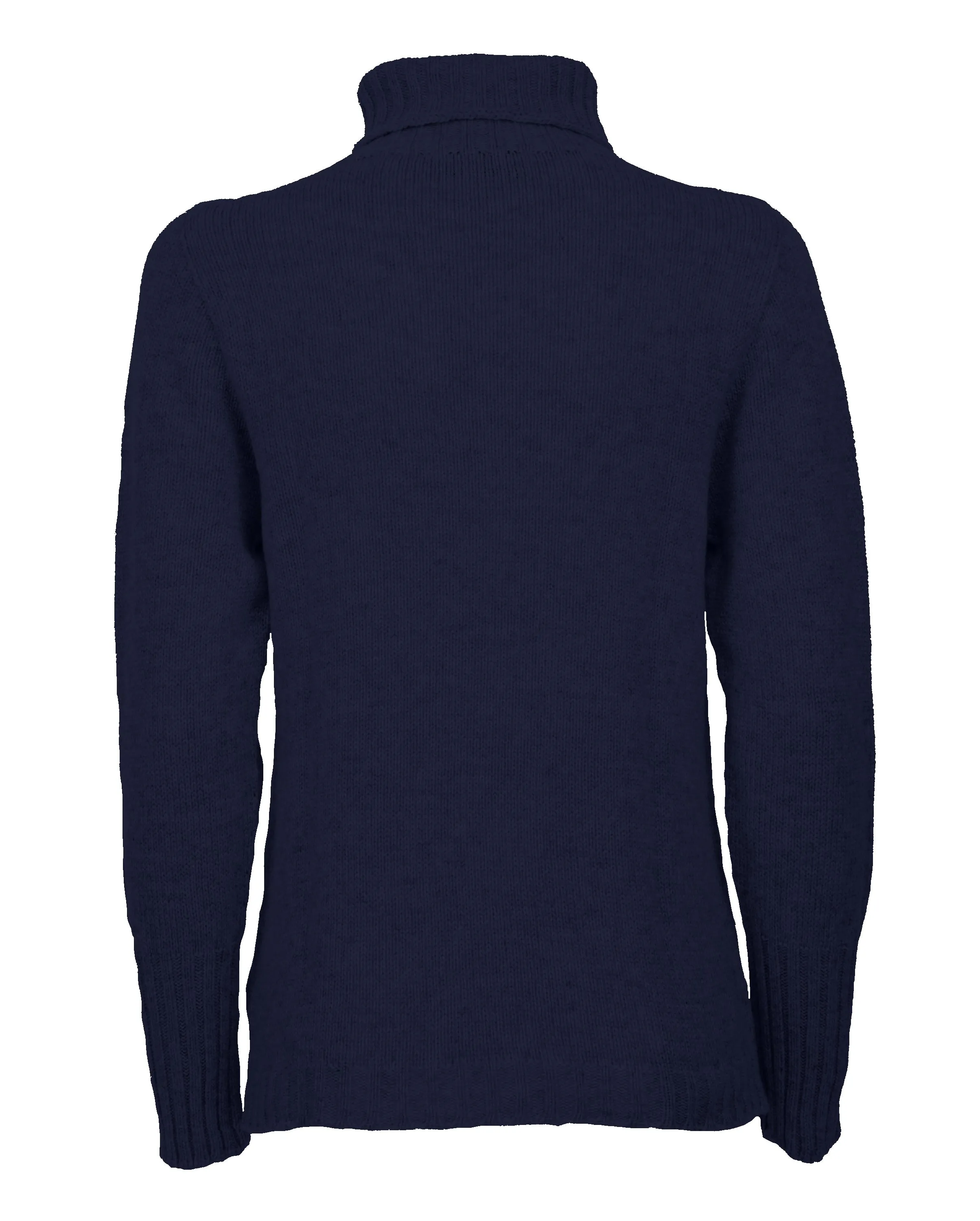 Women's Classic Cashmere Turtleneck Sweater Night Blue