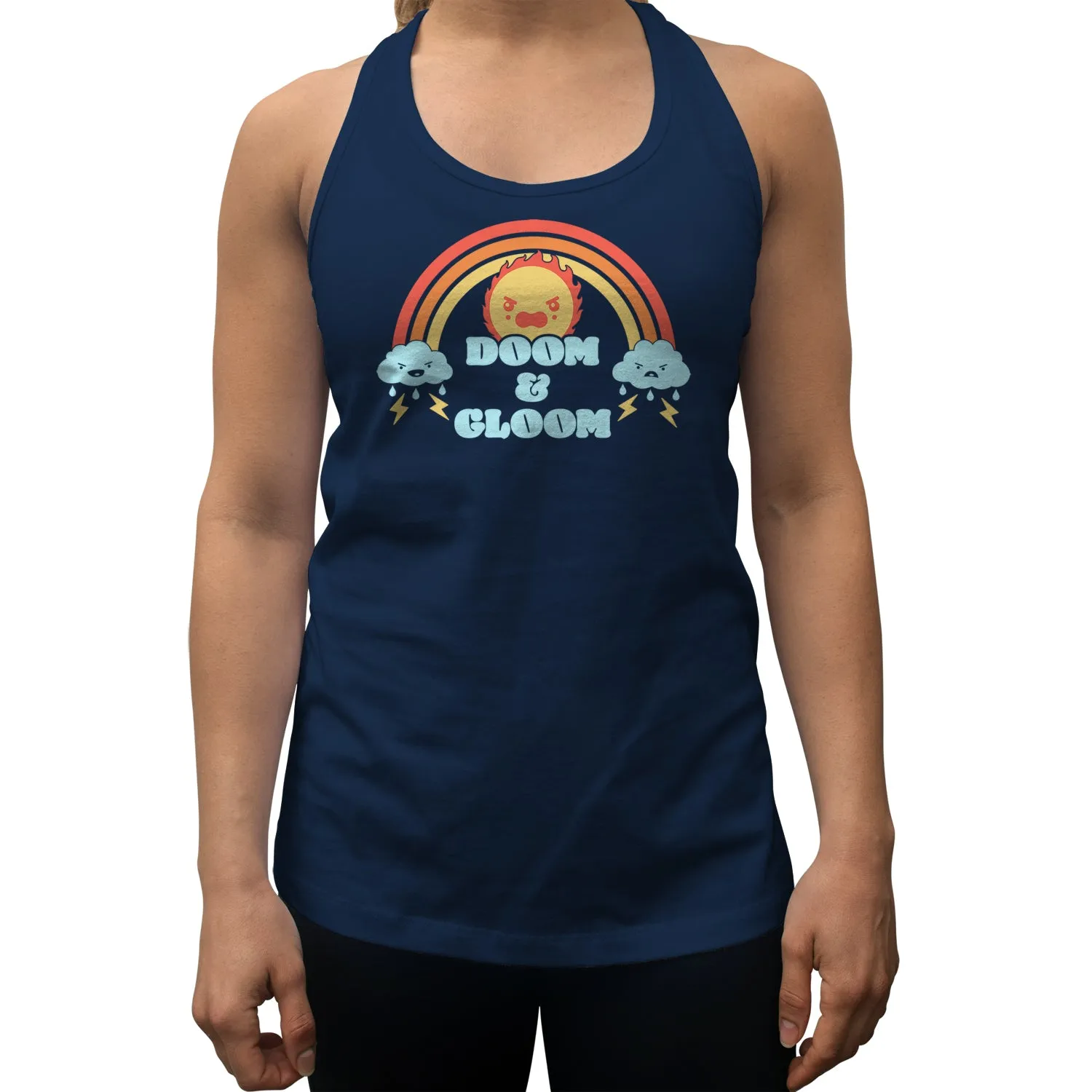 Women's Doom and Gloom Racerback Tank Top