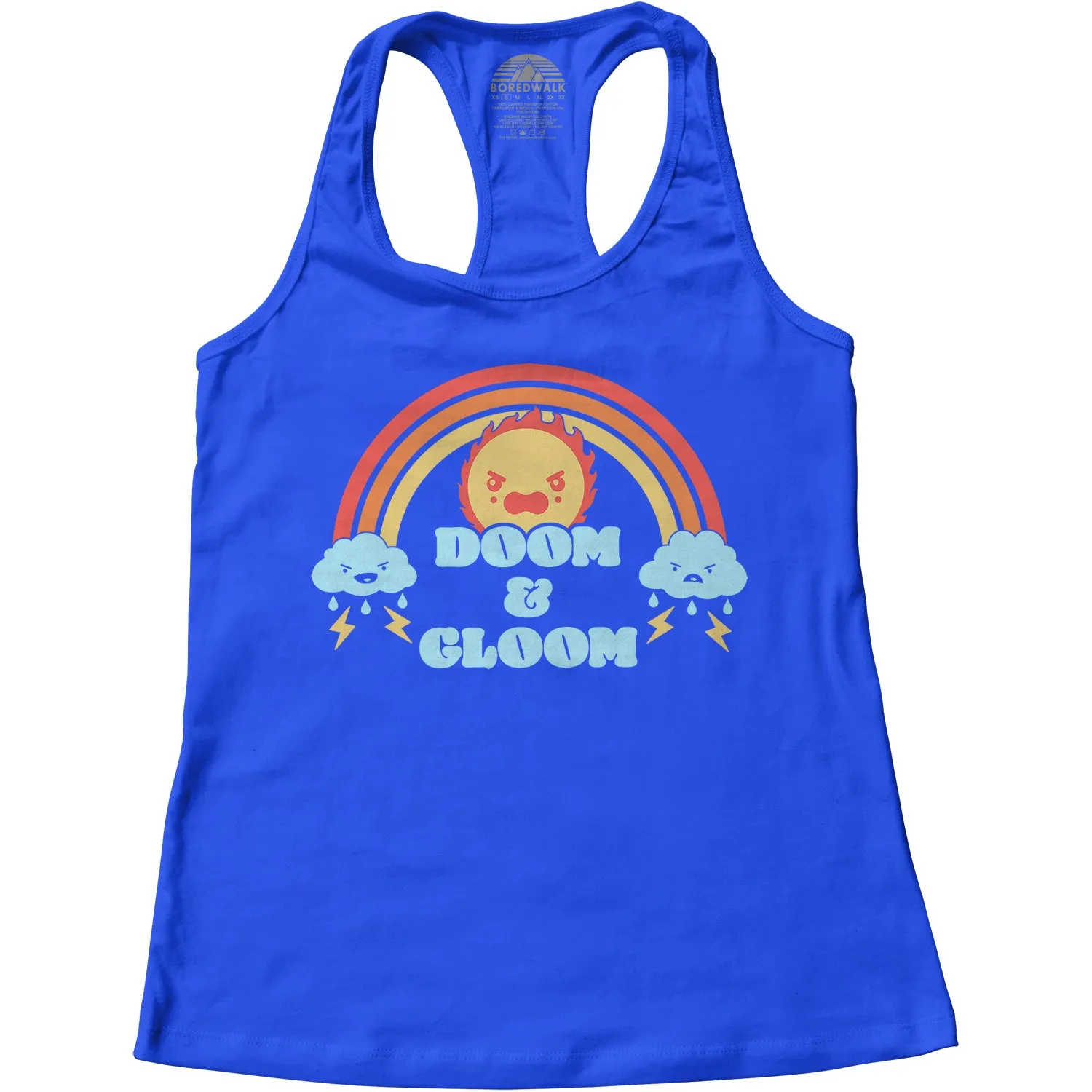 Women's Doom and Gloom Racerback Tank Top