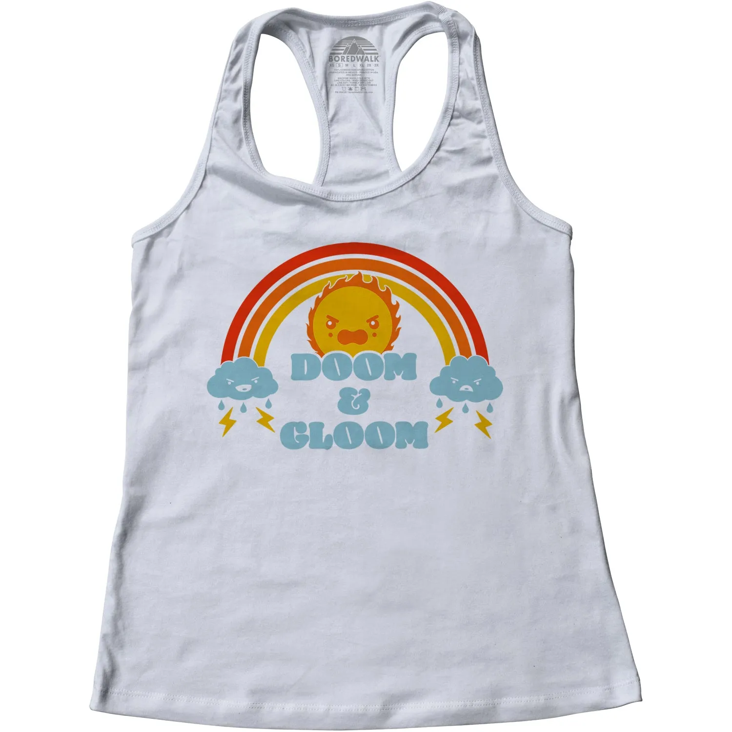 Women's Doom and Gloom Racerback Tank Top