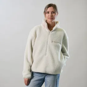 Women's Jenner Sherpa Fleece- Oatmeal White