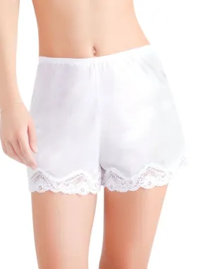 Women's Lace Edge Bloomer Pettipant Slip 1039