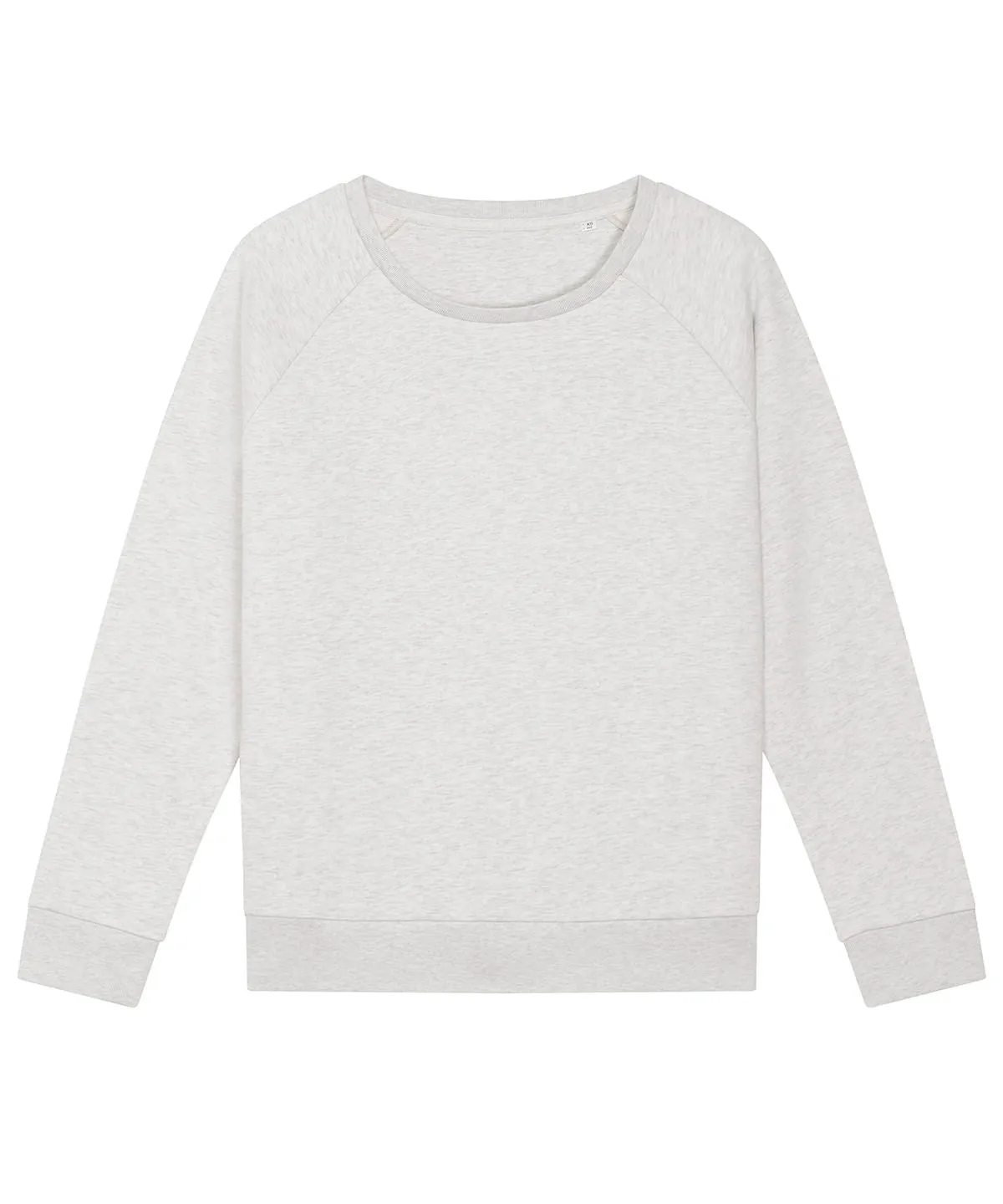 Womens Stella Dazzler relaxed fit sweatshirt (STSW125) | Cream Heather Grey