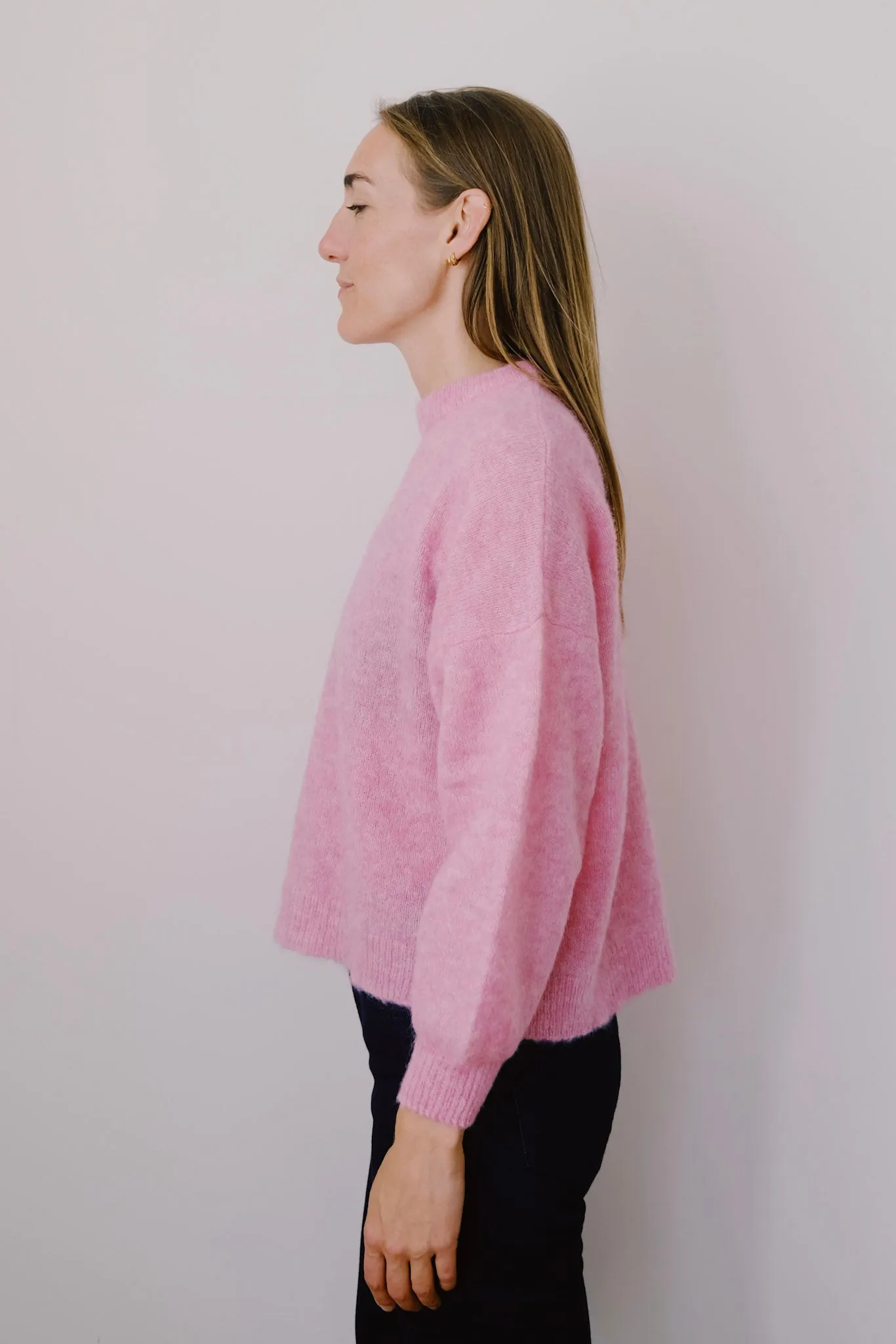 wool sweater - galeta - pink