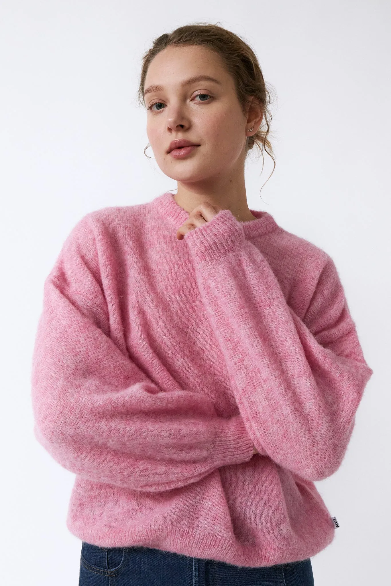 wool sweater - galeta - pink